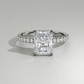 The Sample Solitaire Engagement Rings - 1.5 Carat Radiant Platinum Engagement Ring
